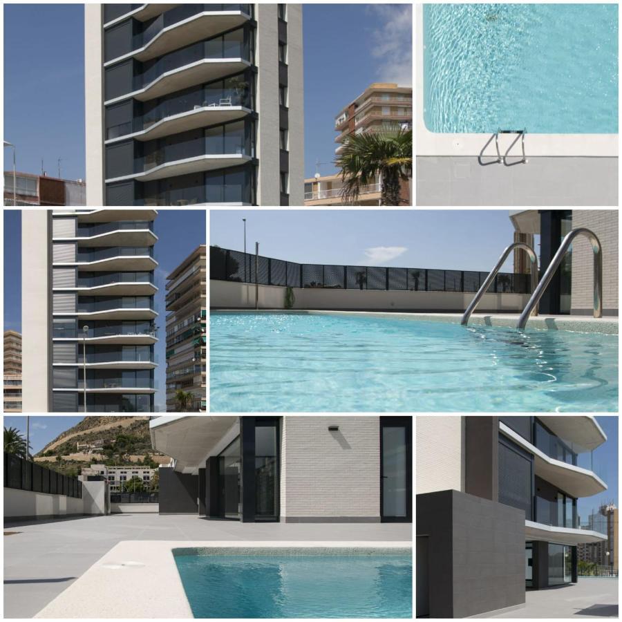 Modern Sea Front Sea Water Daire Alicante Dış mekan fotoğraf