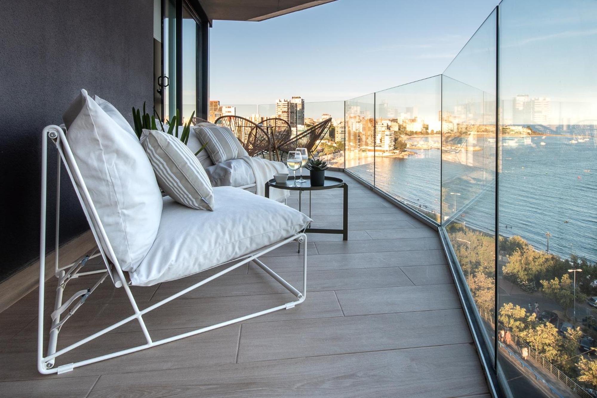 Modern Sea Front Sea Water Daire Alicante Dış mekan fotoğraf